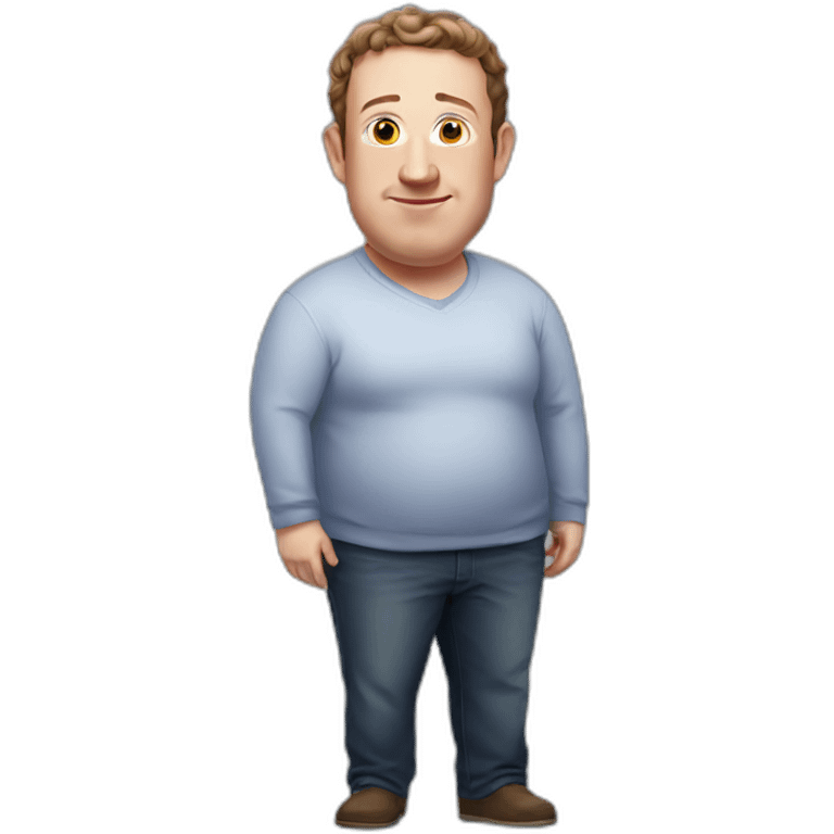 mark zuckerberg fat emoji