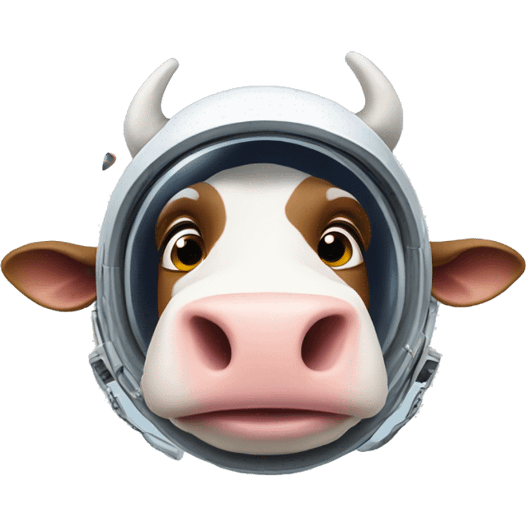 Cow going to space  emoji