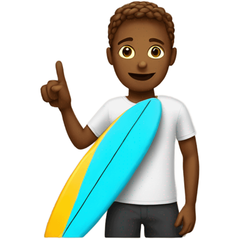 Surfer doing shaka  emoji