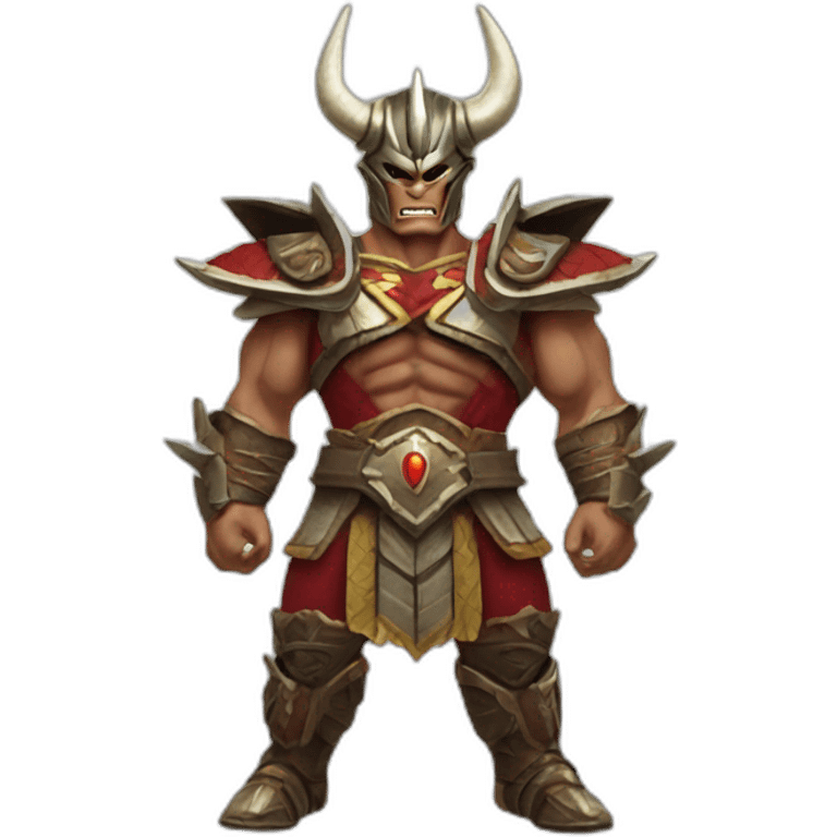 Lughting shao kahn emoji