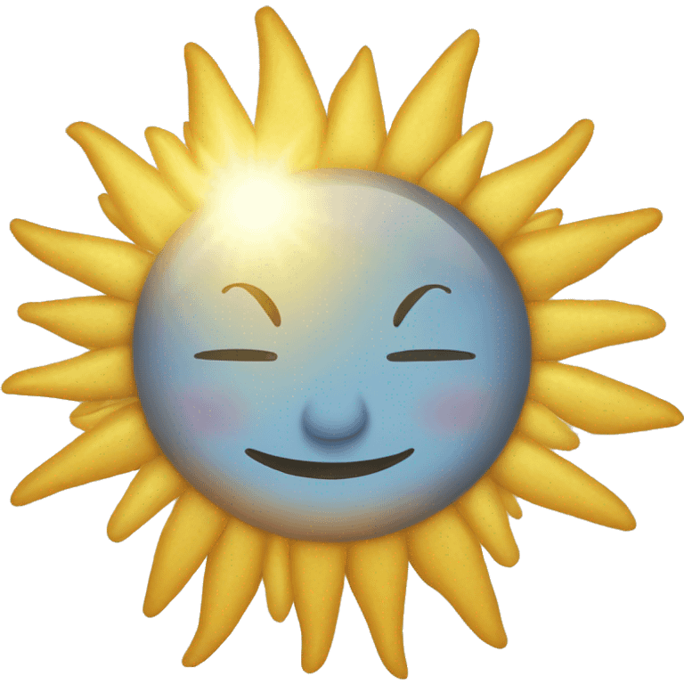 Gratitude sun emoji