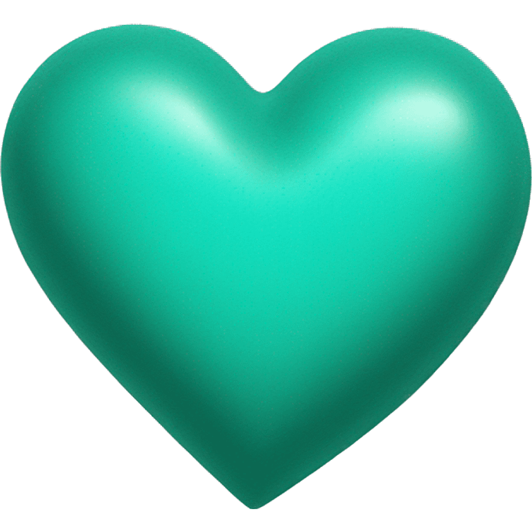 Turquoise Heart emoji