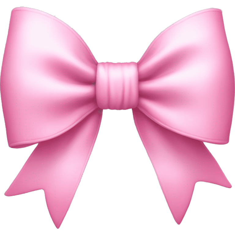 pink pastel bow small  emoji