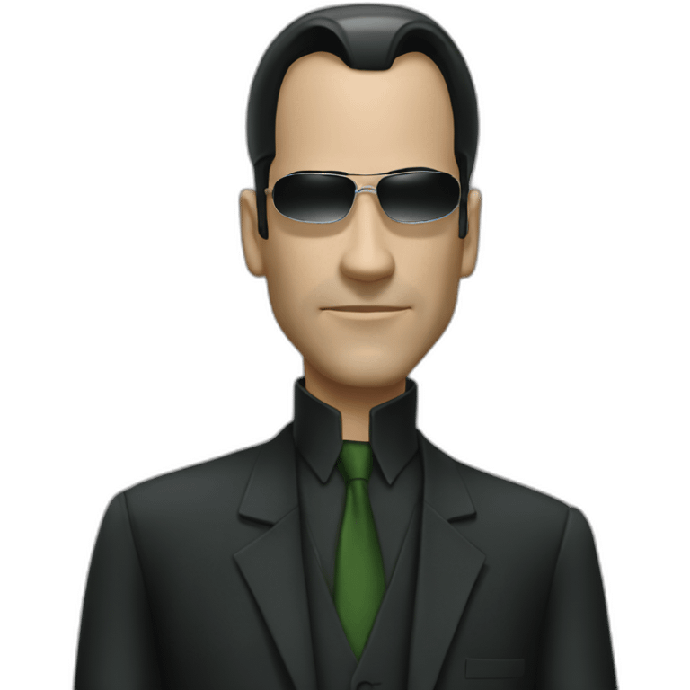 Mr. Smith The Matrix emoji