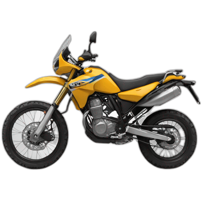 Enduro motorcycle emoji