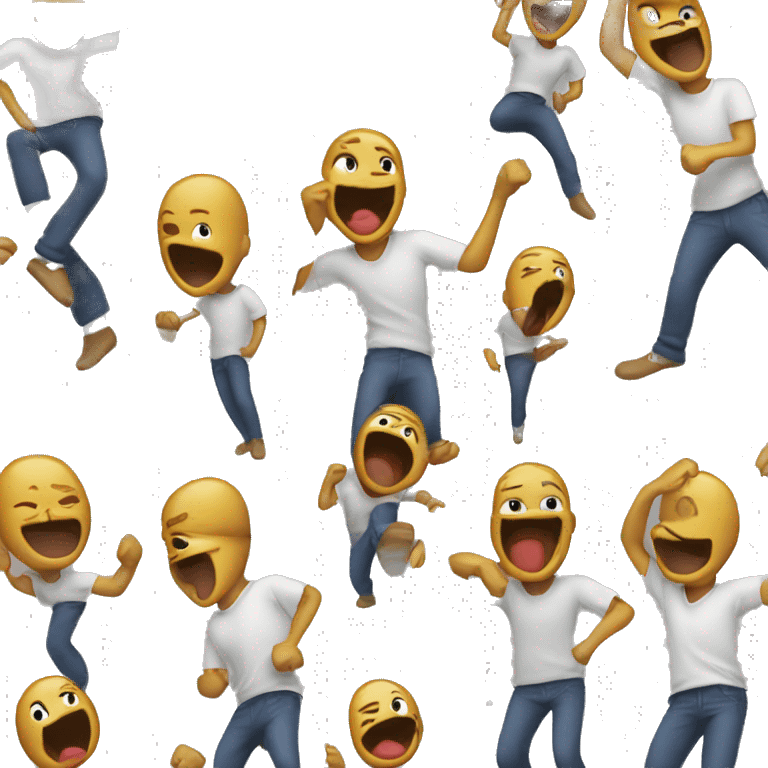 Person dabbing with tongue out  emoji