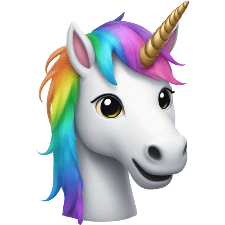 Happy rainbow unicorn kitty! emoji