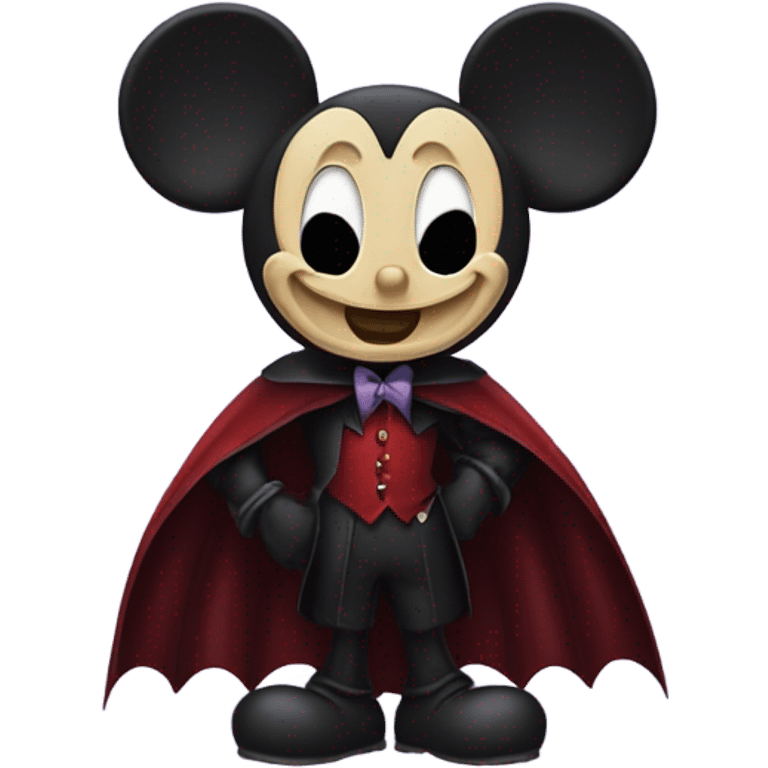 Mickey Mouse vampires emoji