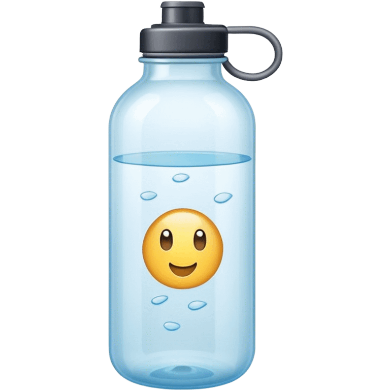 Water bottle emoji