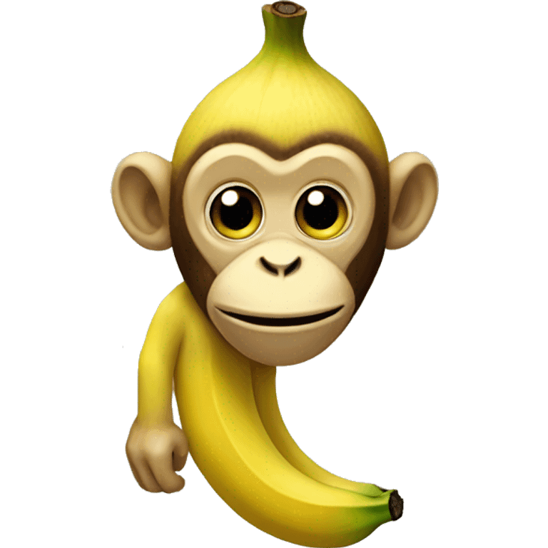 banana monkey combined emoji