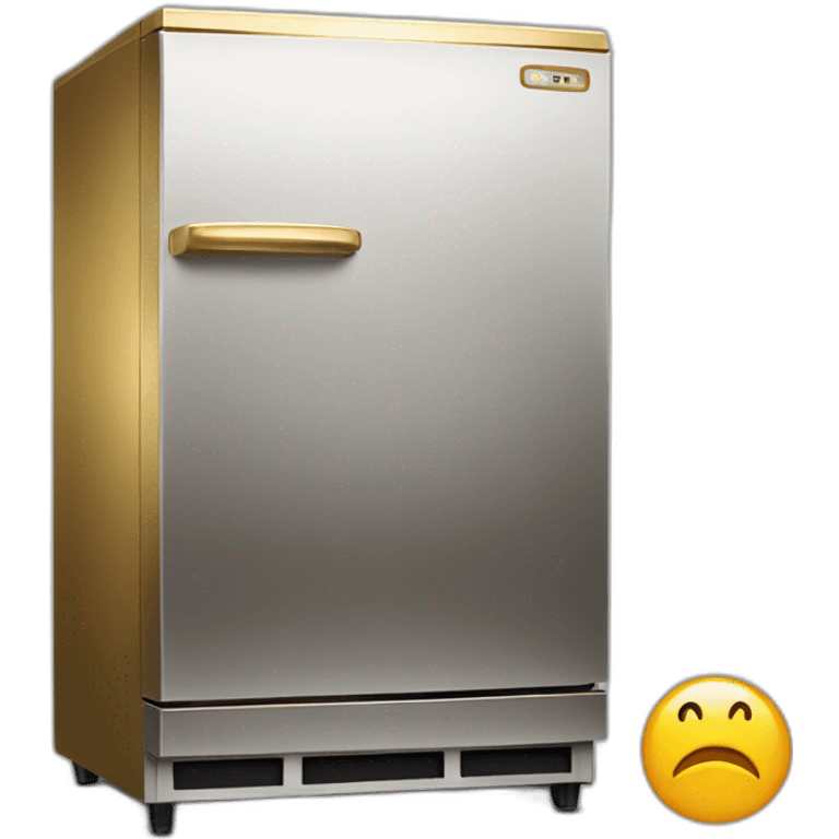 golden refrigirator emoji