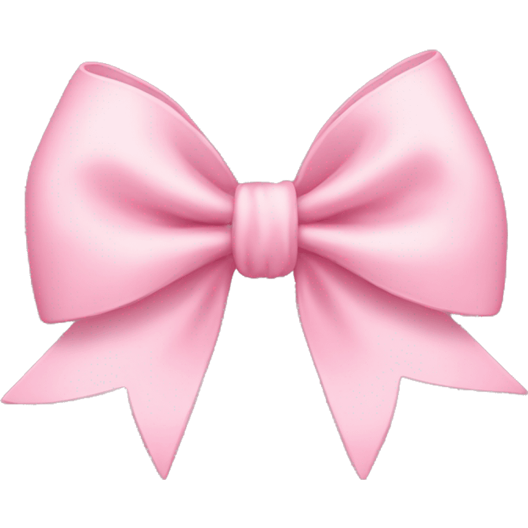 baby pink bow emoji