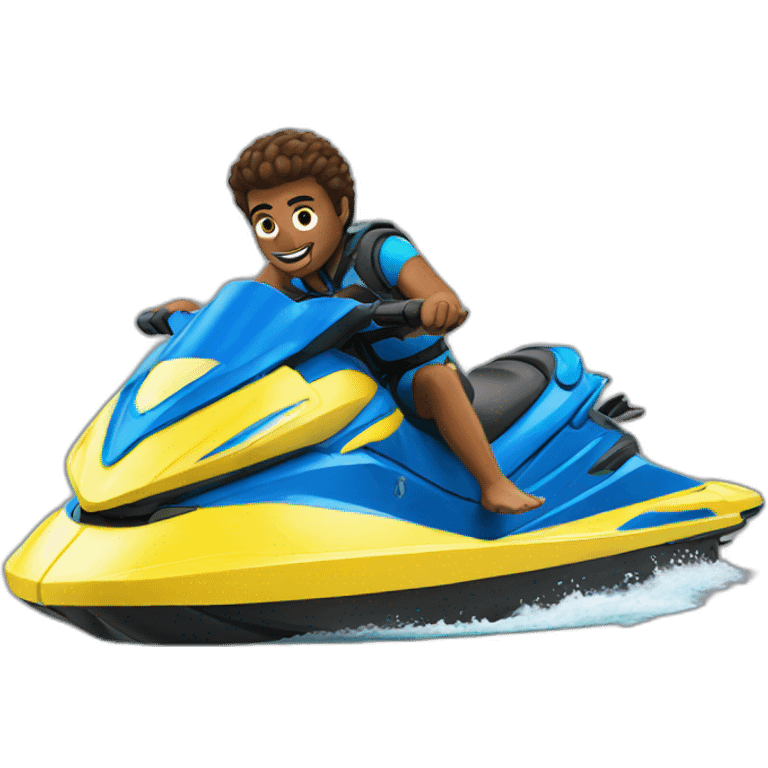 Jet-ski weird  emoji