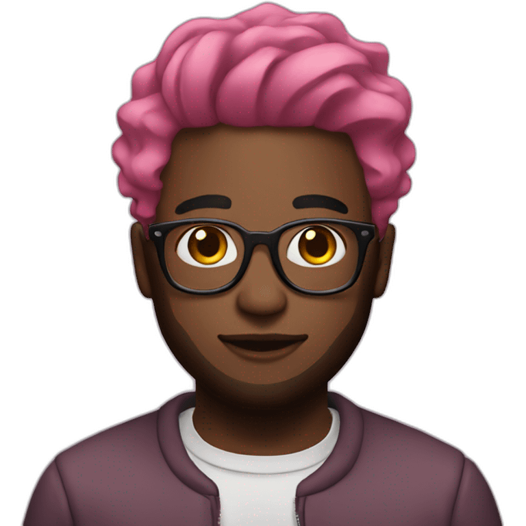 Damso but with pink hair emoji