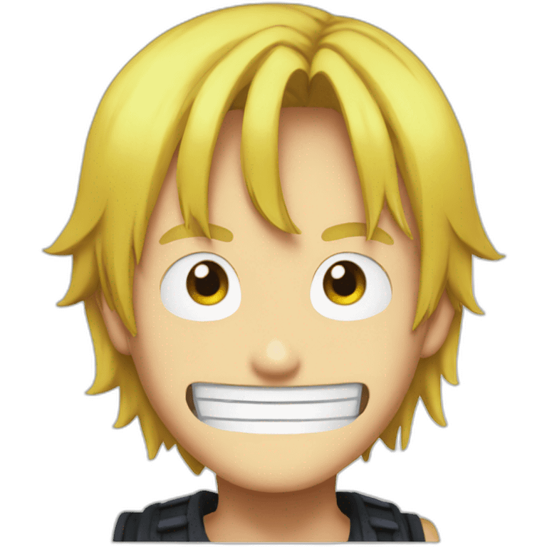 One piece sanji emoji