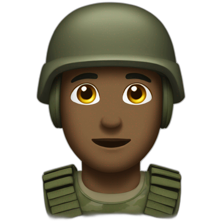 soldat in the gym emoji