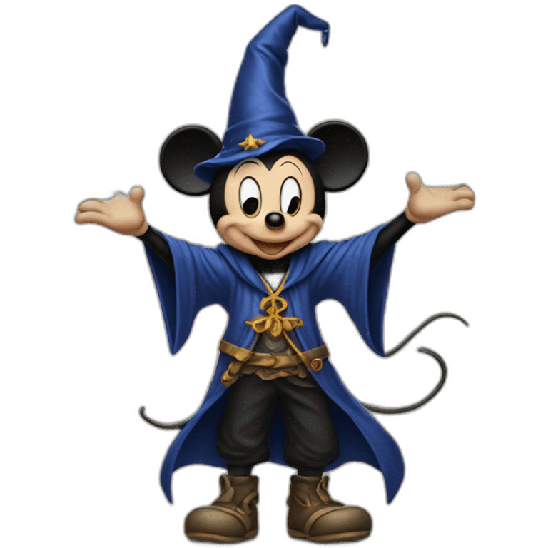 Mickey Mouse sorcerer emoji