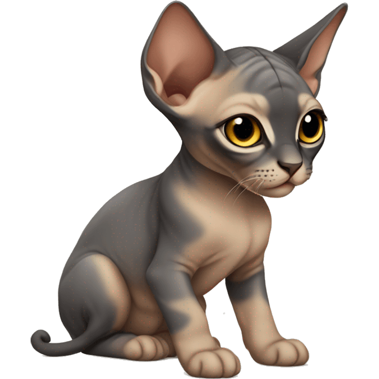 Sphinx kitten emoji