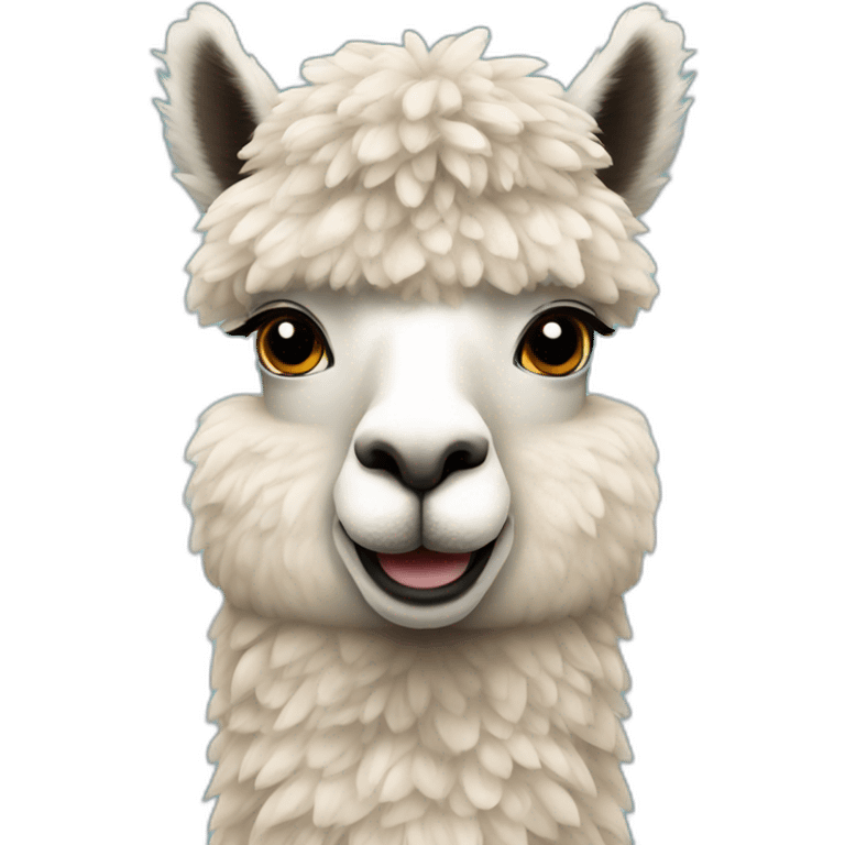 Alpaca emoji