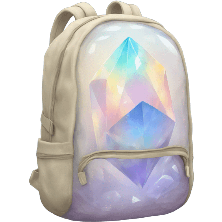 opal Crystal backpack emoji