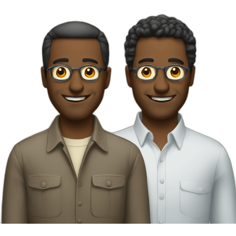 Two liberal guys emoji