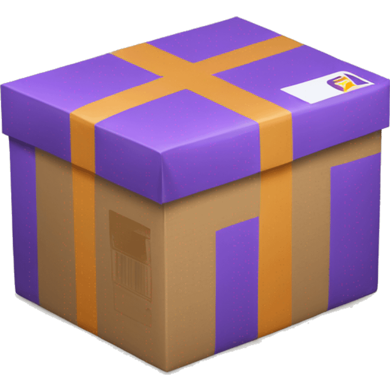 Fed ex package  emoji