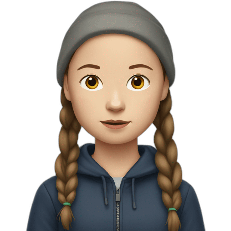 Greta Thunberg emoji