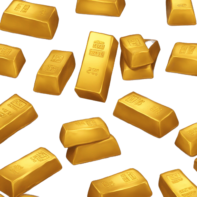 Big Gold Bars emoji