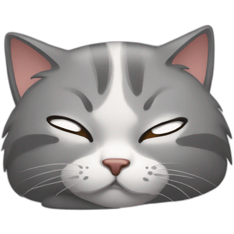 tired cat emoji