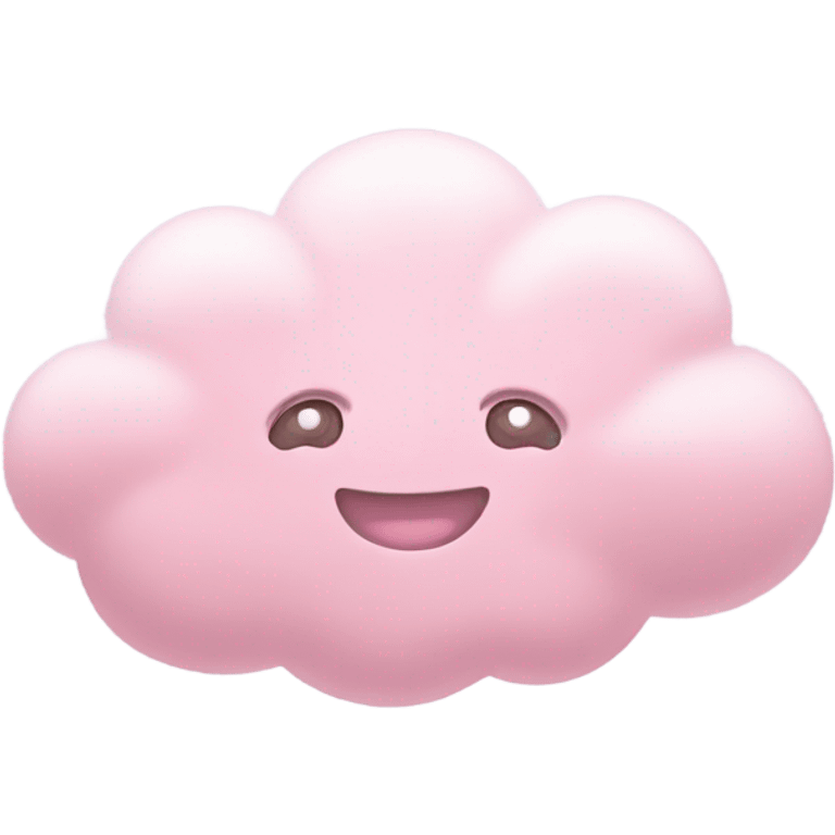 pink pastel cloud emoji