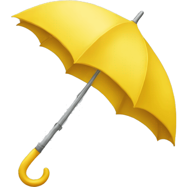 Yellow umbrella  emoji