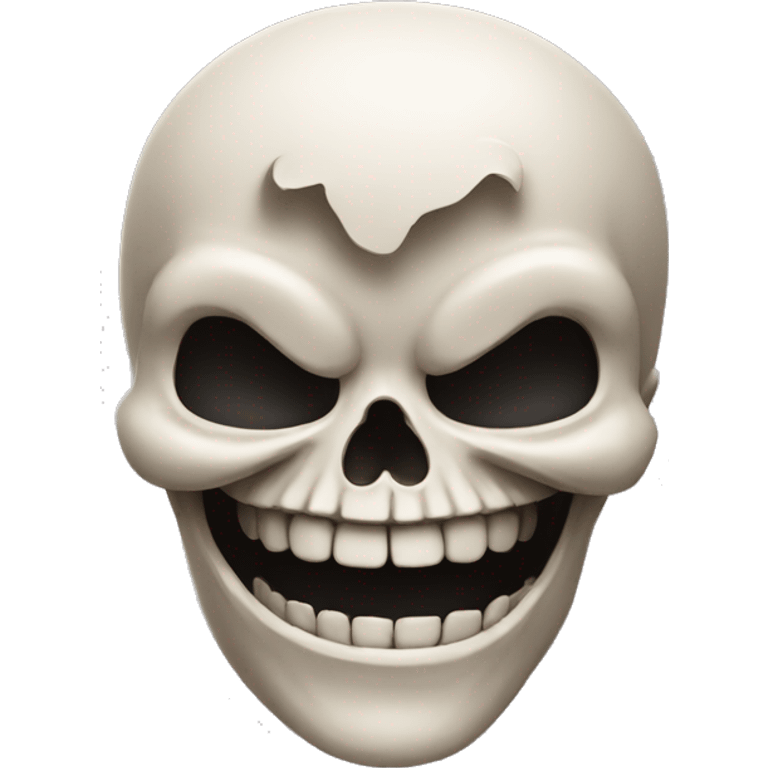 smile skull emoji