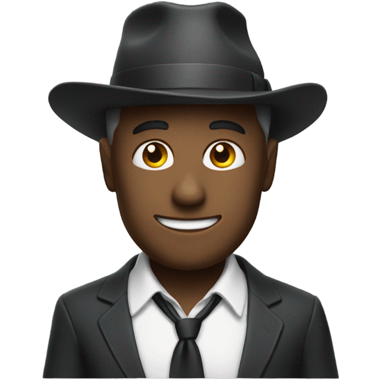 Man tipping his hat emoji