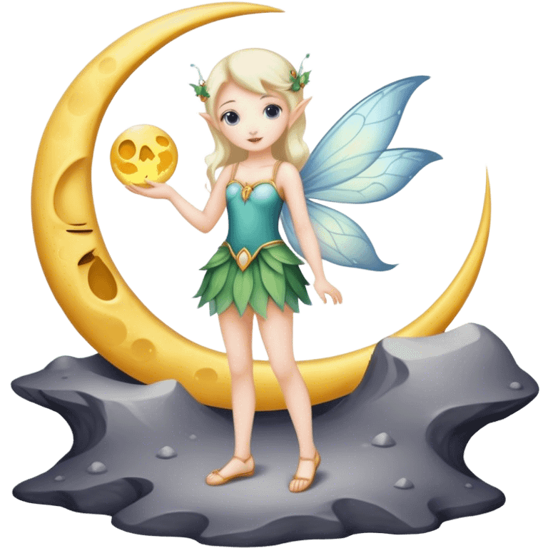 Fairy Moon emoji