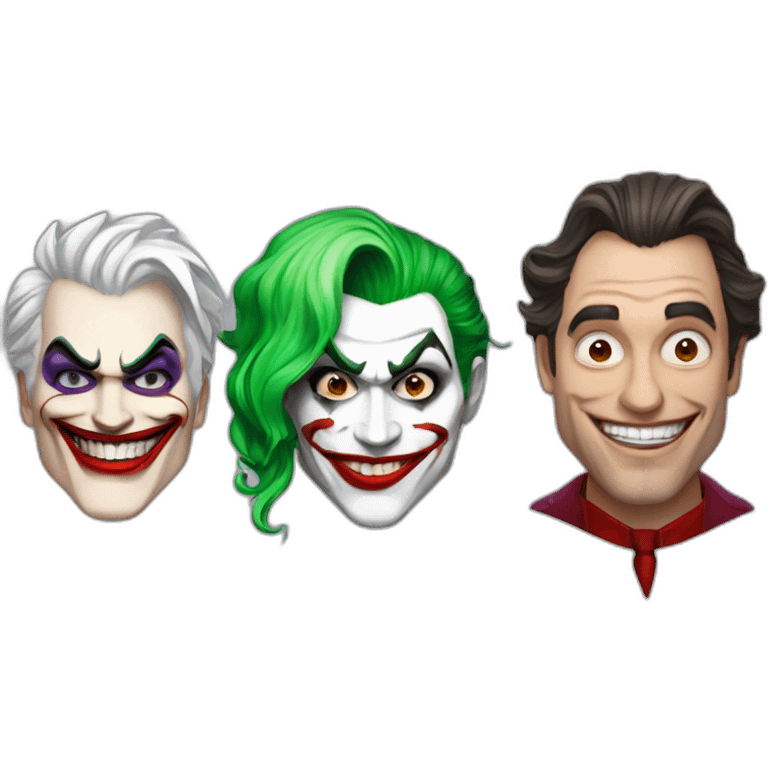 joker harley joaquin gaga emoji