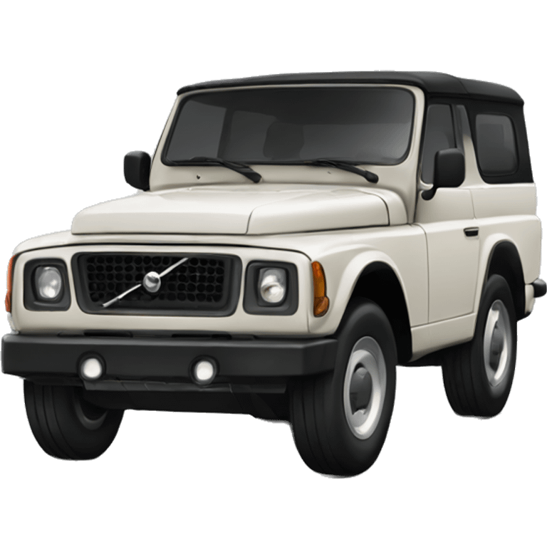 Volvo Jeep black emoji