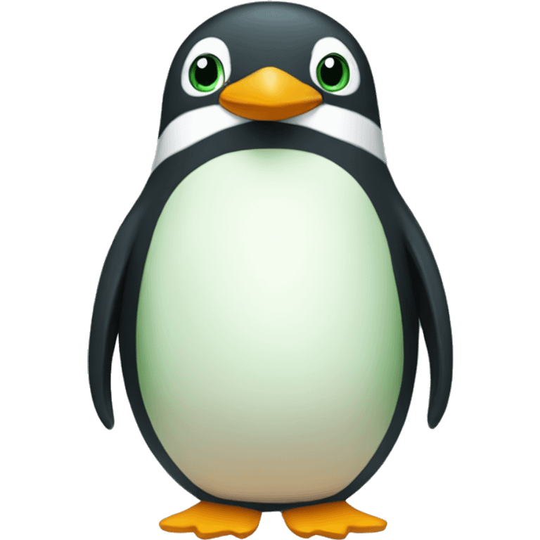 green pinguin emoji