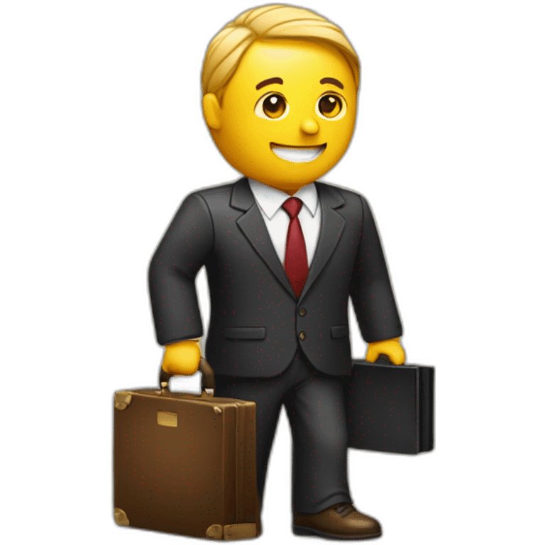 box with business suit and briefcase emoji