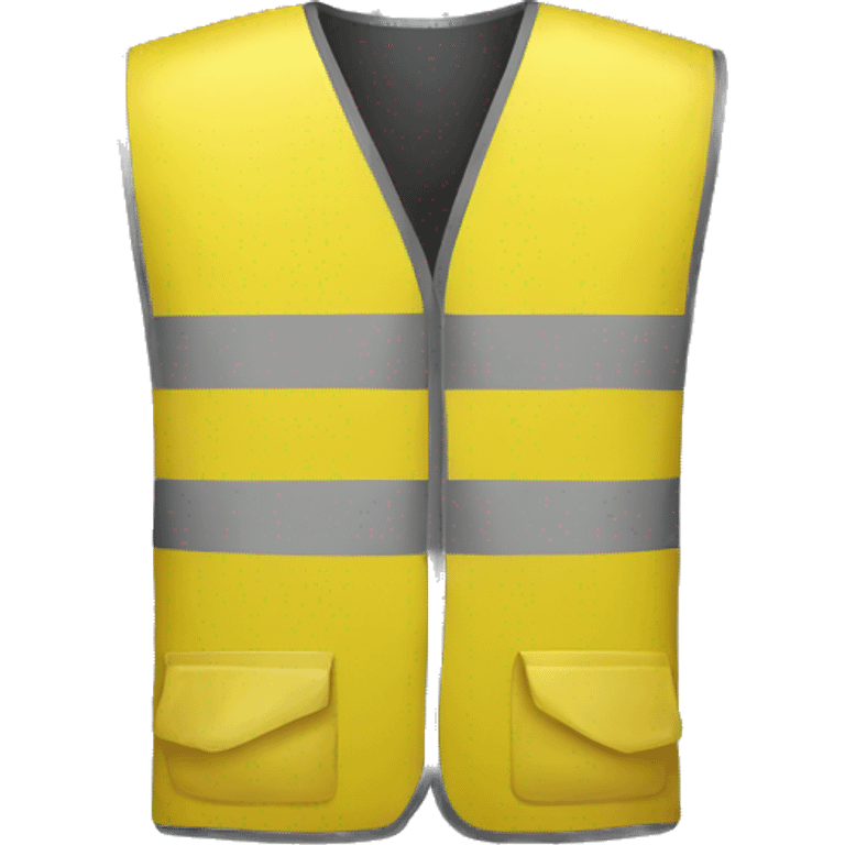 yellow construction vest emoji