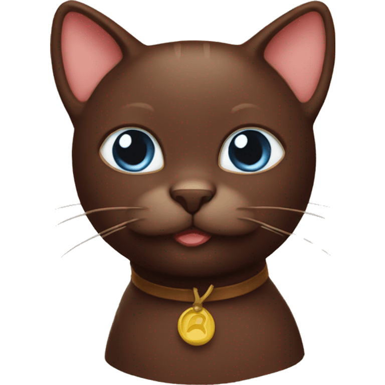 chocolate cat emoji