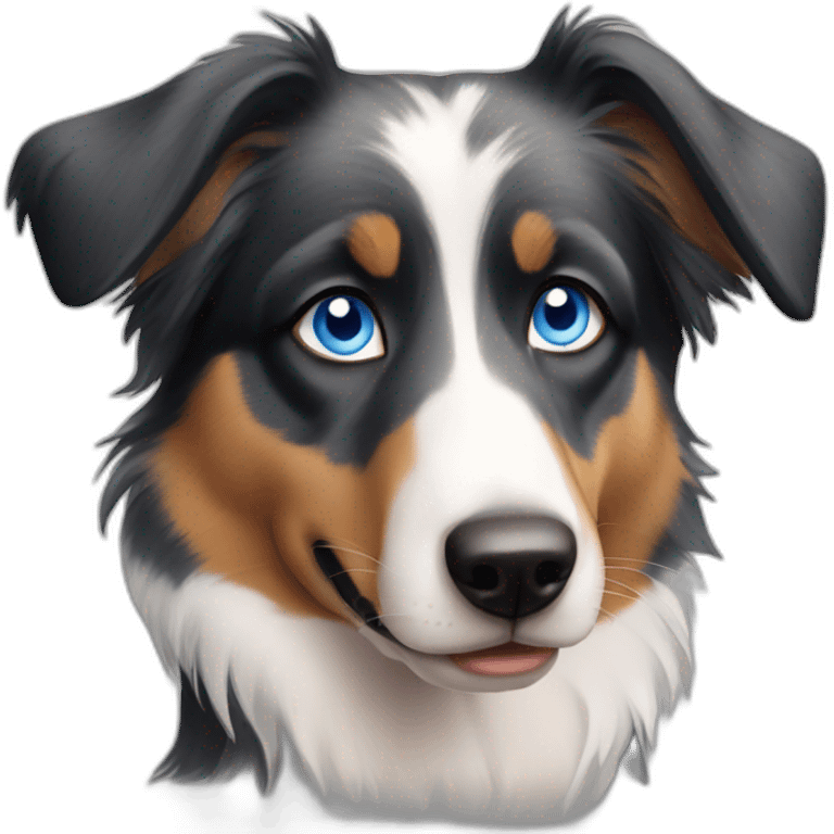 australian-shepard-blue-eyes emoji