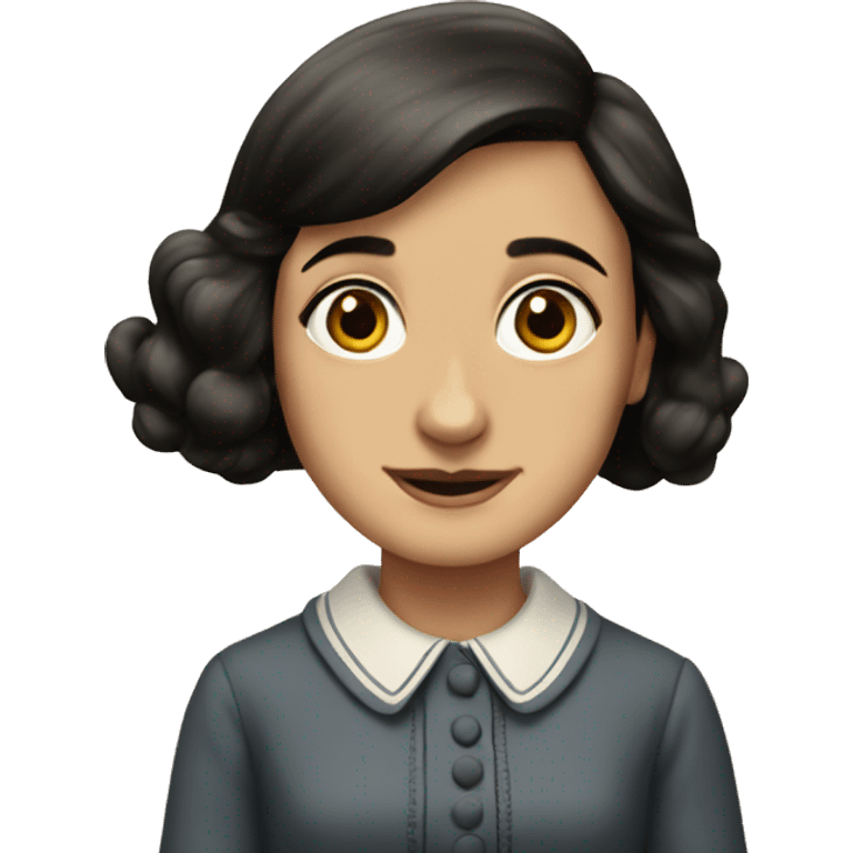 anne frank  emoji