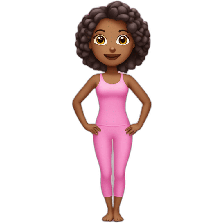 pink pilates princess emoji