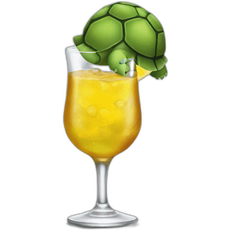 Tortule drink vodka emoji