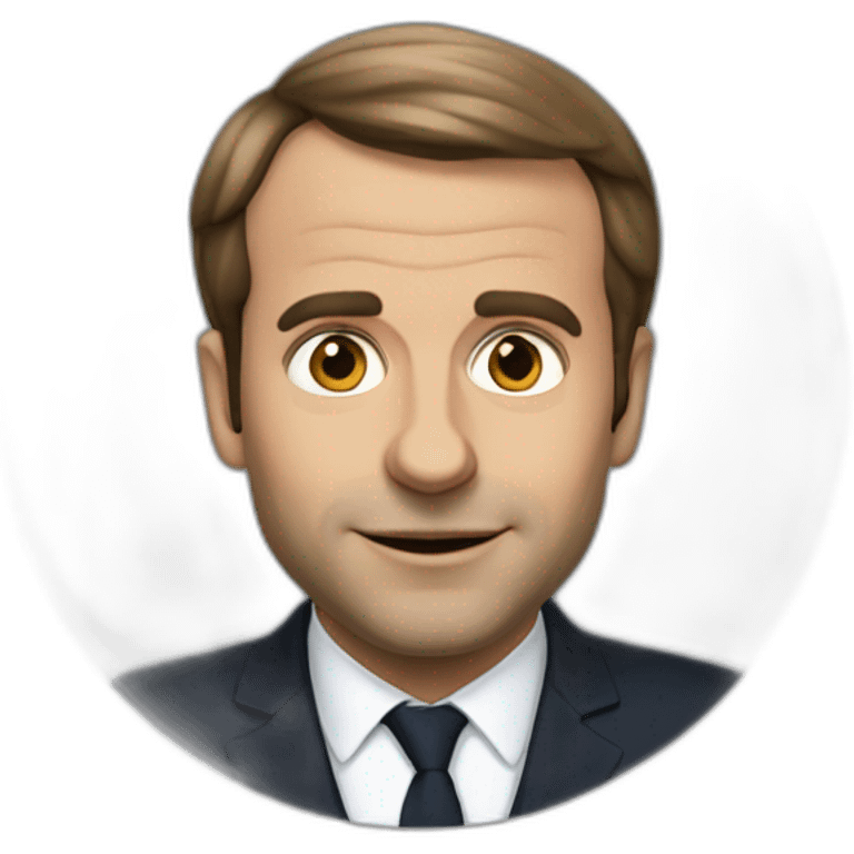 emanuel macron crote emoji