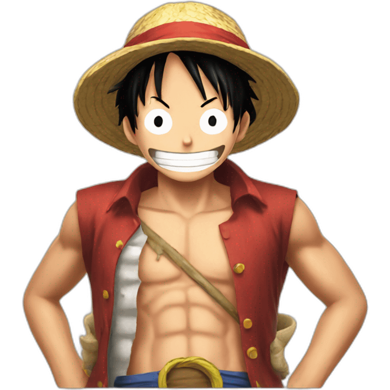 Luffy emoji