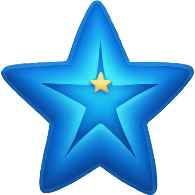 Blue star emoji