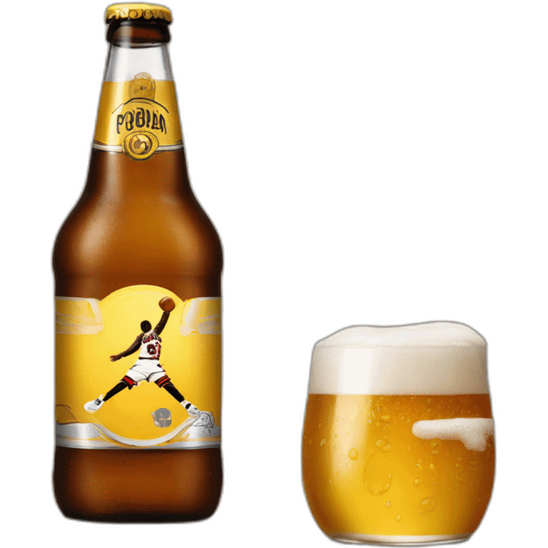 Jordan pourtant une bière emoji