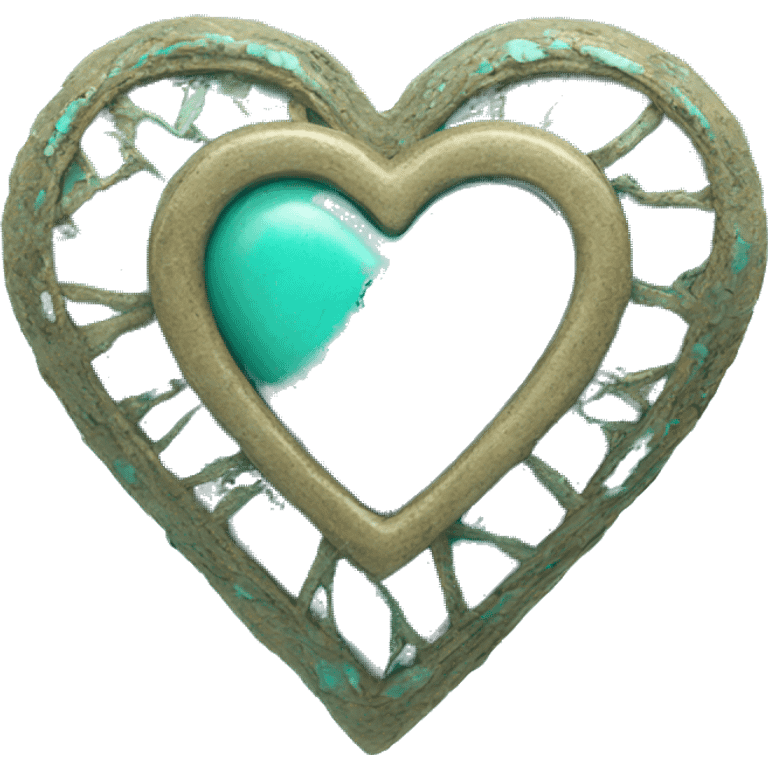 turquoise heart emoji