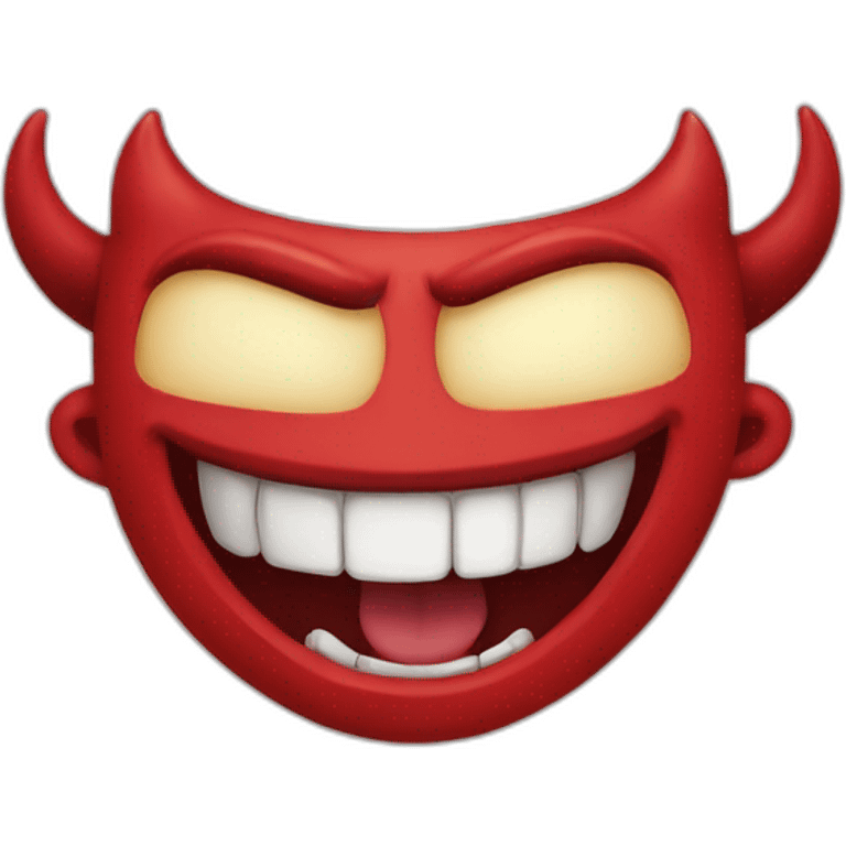 devil laughing emoji